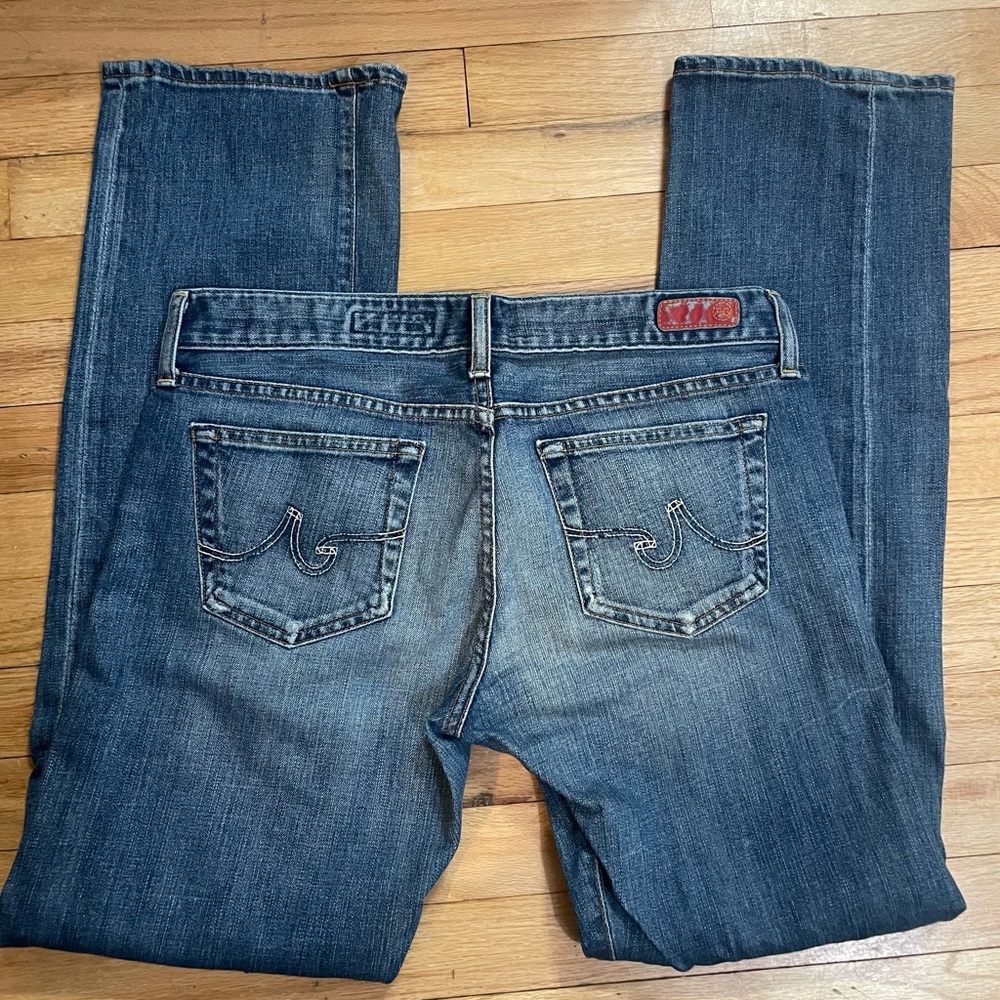 Women’s AG Adriano Goldschmied the Tomboy Boyfriend fit jeans size 31 R- EUC